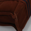 HERMES Fourre Tout PM Hand Bag Canvas Brown Auth ti2641-12