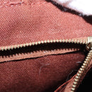 HERMES Fourre Tout PM Hand Bag Canvas Brown Auth ti2641-21