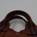 HERMES Fourre Tout PM Hand Bag Canvas Brown Auth ti2641-8