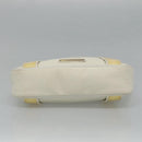BURBERRY Shoulder Bag Leather White Auth ti2656-5