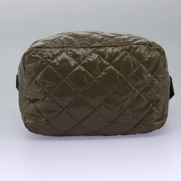 BURBERRY Shoulder Bag Nylon Khaki Auth ti2658