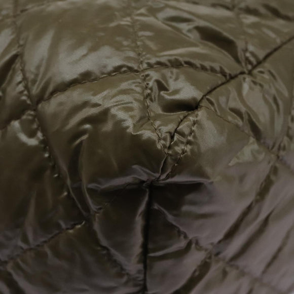 BURBERRY Shoulder Bag Nylon Khaki Auth ti2658