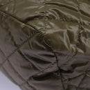 BURBERRY Shoulder Bag Nylon Khaki Auth ti2658-14