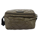BURBERRY Shoulder Bag Nylon Khaki Auth ti2658-13