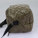 BURBERRY Shoulder Bag Nylon Khaki Auth ti2658-4