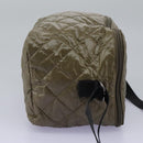 BURBERRY Shoulder Bag Nylon Khaki Auth ti2658-5