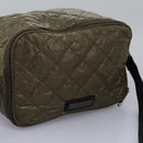 BURBERRY Shoulder Bag Nylon Khaki Auth ti2658-6