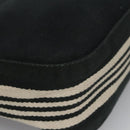 BURBERRY Tote Bag Canvas Black Auth ti2661-14