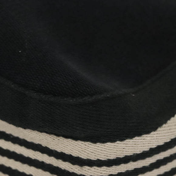 BURBERRY Tote Bag Canvas Black Auth ti2661