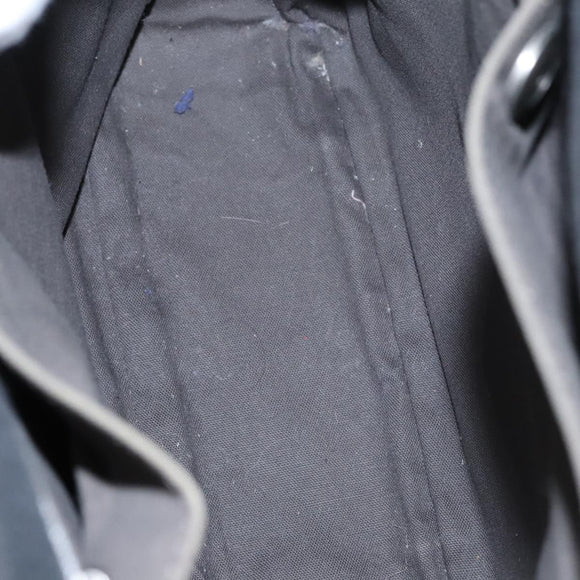 BURBERRY Tote Bag Canvas Black Auth ti2661