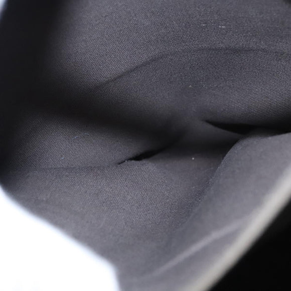 BURBERRY Tote Bag Canvas Black Auth ti2661