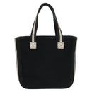 BURBERRY Tote Bag Canvas Black Auth ti2661-2