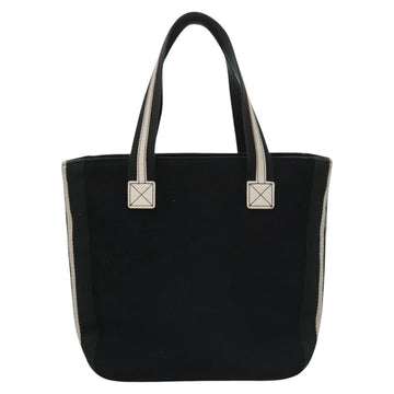 BURBERRY Tote Bag Canvas Black Auth ti2661 - 0