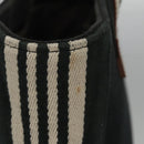 BURBERRY Tote Bag Canvas Black Auth ti2661-4