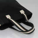 BURBERRY Tote Bag Canvas Black Auth ti2661-7
