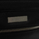 BURBERRY Clutch Bag Leather Black Auth ti2663-10