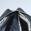 BURBERRY Clutch Bag Leather Black Auth ti2663-18