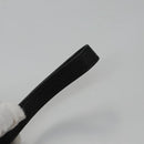 BURBERRY Clutch Bag Leather Black Auth ti2663-6