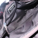 PRADA Hand Bag Nylon Brown Auth ti2669-10