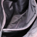 PRADA Hand Bag Nylon Brown Auth ti2669-11