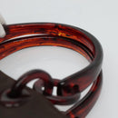 PRADA Hand Bag Nylon Brown Auth ti2669-8