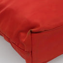 PRADA Tote Bag Nylon Red Auth ti2670-13