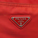 PRADA Tote Bag Nylon Red Auth ti2670-14