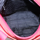 PRADA Tote Bag Nylon Red Auth ti2670-17