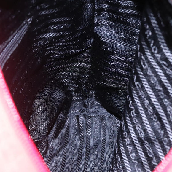 PRADA Tote Bag Nylon Red Auth ti2670