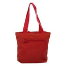 PRADA Tote Bag Nylon Red Auth ti2670-3