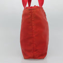 PRADA Tote Bag Nylon Red Auth ti2670-4