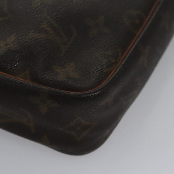 LOUIS VUITTON Monogram Compiegne 23 Clutch Bag M51847 LV Auth ti2689