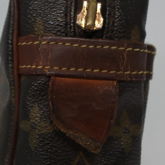 LOUIS VUITTON Monogram Compiegne 28 Clutch Bag M51845 LV Auth ti2690