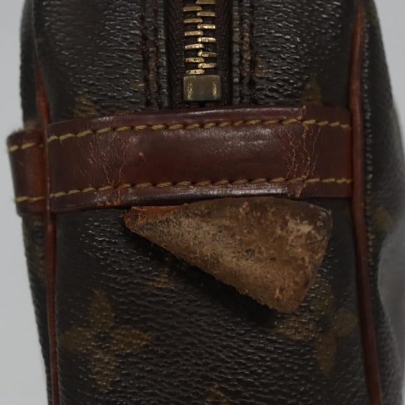 LOUIS VUITTON Monogram Compiegne 28 Clutch Bag M51845 LV Auth ti2690