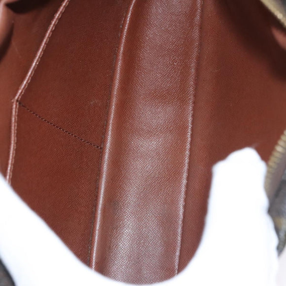 LOUIS VUITTON Monogram Compiegne 28 Clutch Bag M51845 LV Auth ti2690