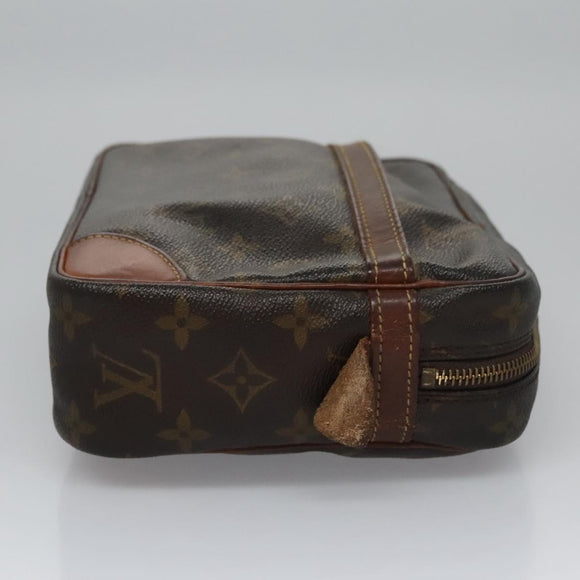 LOUIS VUITTON Monogram Compiegne 28 Clutch Bag M51845 LV Auth ti2690