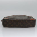 LOUIS VUITTON Monogram Compiegne 28 Clutch Bag M51845 LV Auth ti2690-7