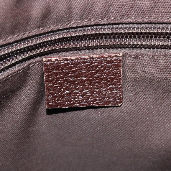 GUCCI GG Canvas Shoulder Bag Beige 122759 Auth ti2694