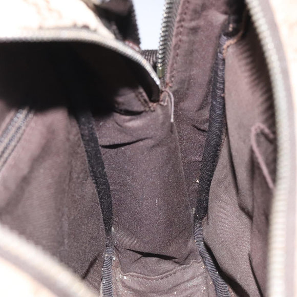 GUCCI GG Canvas Shoulder Bag Beige 122759 Auth ti2694