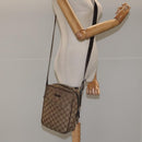 GUCCI GG Canvas Shoulder Bag Beige 122759 Auth ti2694-23