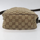 GUCCI GG Canvas Shoulder Bag Beige 122759 Auth ti2694-5