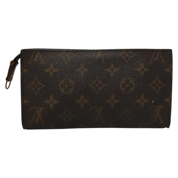 LOUIS VUITTON Monogram Bucket GM Pouch Accessory Pouch LV Auth ti2702
