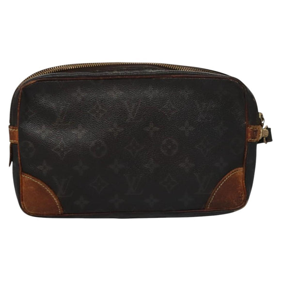 LOUIS VUITTON Monogram Marly Dragonne GM Clutch Bag M51825 LV Auth ti2704