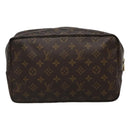 LOUIS VUITTON Monogram Trousse Toilette 28 Clutch Bag M47522 LV Auth ti2706-2