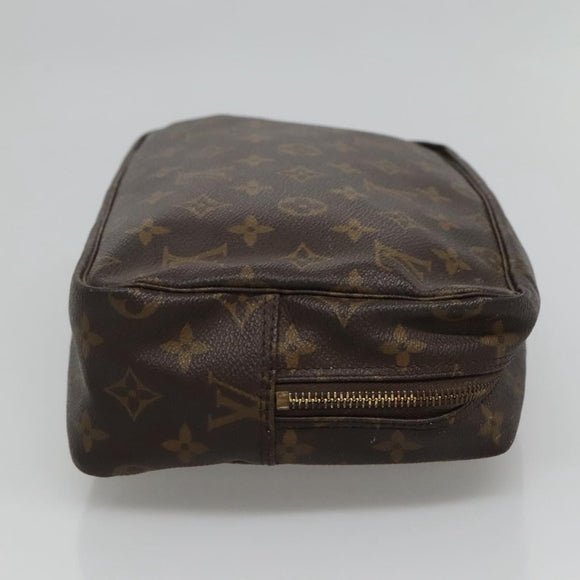 LOUIS VUITTON Monogram Trousse Toilette 28 Clutch Bag M47522 LV Auth ti2706