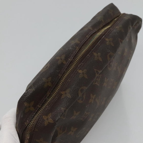 LOUIS VUITTON Monogram Trousse Toilette 28 Clutch Bag M47522 LV Auth ti2706