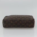 LOUIS VUITTON Monogram Trousse Toilette 28 Clutch Bag M47522 LV Auth ti2706-6