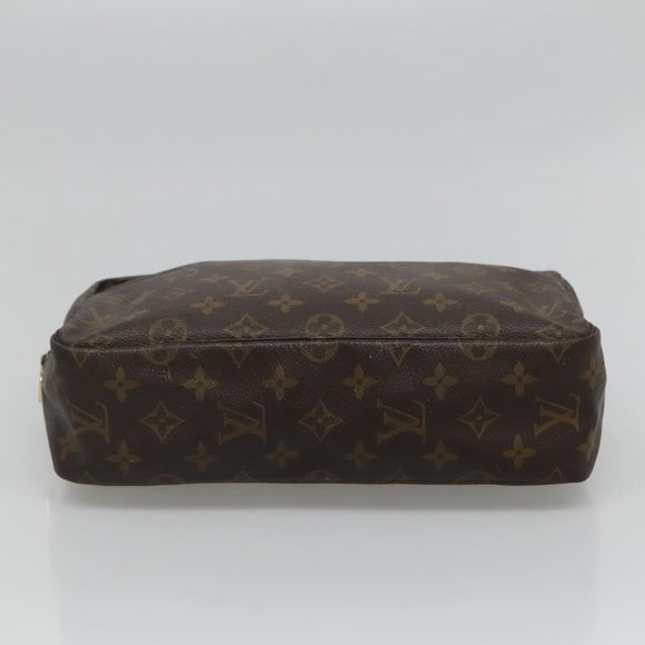 LOUIS VUITTON Monogram Trousse Toilette 28 Clutch Bag M47522 LV Auth ti2706