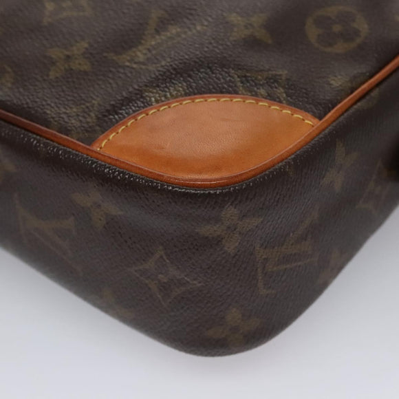 LOUIS VUITTON Monogram Compiegne 28 Clutch Bag M51845 LV Auth ti2707
