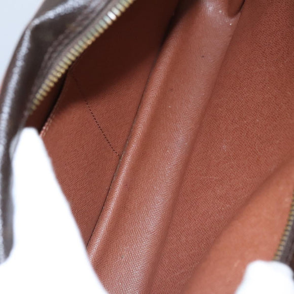 LOUIS VUITTON Monogram Compiegne 28 Clutch Bag M51845 LV Auth ti2707